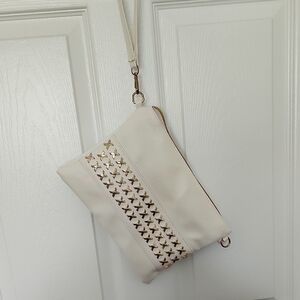 Cream Crossbody Bag